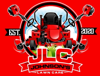 Johnsons Lawn Care logo design by Suvendu