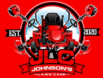 Johnsons Lawn Care logo design by Suvendu
