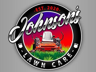 Johnsons Lawn Care logo design by XyloParadise