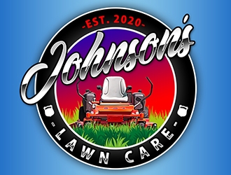 Johnsons Lawn Care logo design by XyloParadise