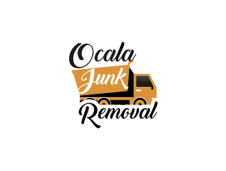 Ocala junk removal  logo design by bricton
