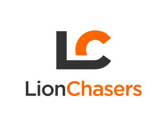 LionChasers logo design by GemahRipah