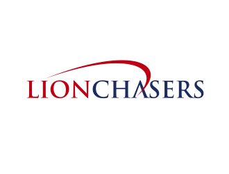 LionChasers logo design by scolessi