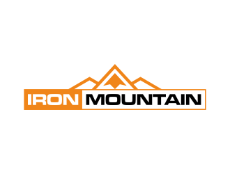 Iron Mountain logo design by p0peye