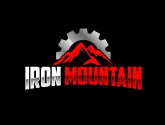 Iron Mountain logo design by AamirKhan