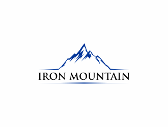 Iron Mountain logo design by y7ce