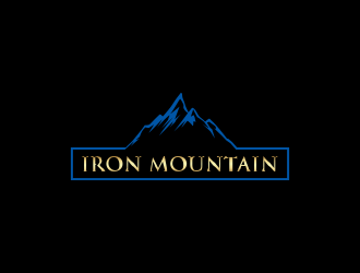 Iron Mountain logo design by y7ce