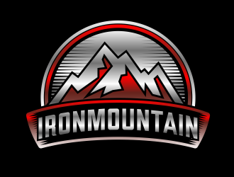 Iron Mountain logo design by serprimero