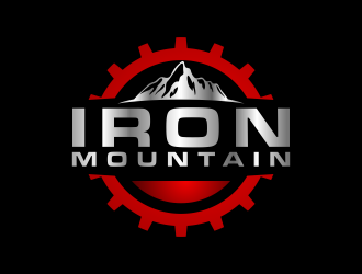 Iron Mountain logo design by Purwoko21