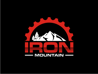 Iron Mountain logo design by blessings