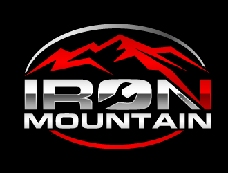 Iron Mountain logo design by THOR_