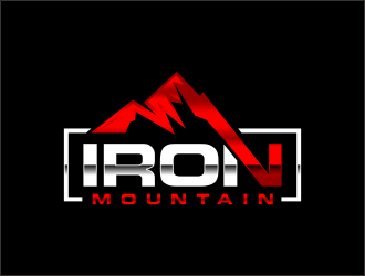 Iron Mountain logo design by zonpipo1