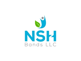 NSH Bands LLC logo design by aryamaity