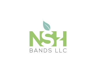 NSH Bands LLC logo design by aryamaity