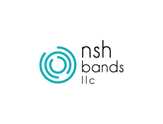 NSH Bands LLC logo design by wongndeso