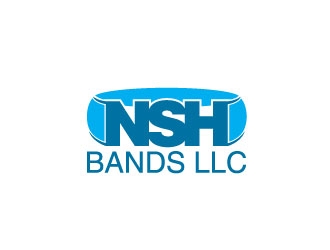 NSH Bands LLC logo design by maze