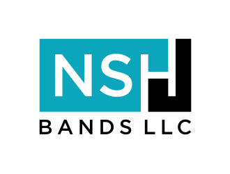 NSH Bands LLC logo design by puthreeone