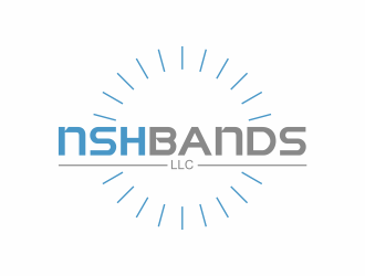 NSH Bands LLC logo design by serprimero