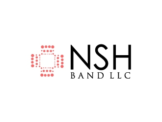 NSH Bands LLC logo design by BeezlyDesigns