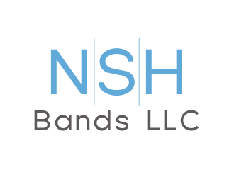 NSH Bands LLC logo design by careem