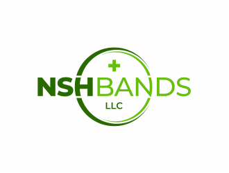 NSH Bands LLC logo design by mutafailan