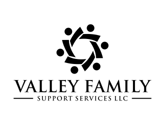 Valley Family Support Services LLC logo design by p0peye