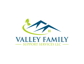 Valley Family Support Services LLC logo design by checx