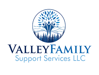 Valley Family Support Services LLC logo design by 3Dlogos