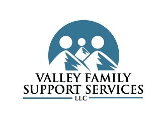 Valley Family Support Services LLC logo design by Foxcody