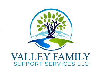 Valley Family Support Services LLC logo design by THOR_