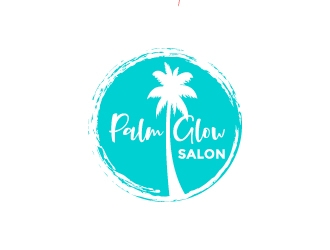 Palm Glow Salon logo design by aryamaity