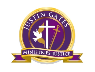 Justin Gates Ministries    Justice | Mercy | Humility   Micah 6:8 logo design by AamirKhan