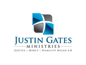 Justin Gates Ministries    Justice | Mercy | Humility   Micah 6:8 logo design by J0s3Ph