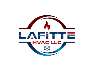 LaFitte HVAC LLC  logo design by haidar