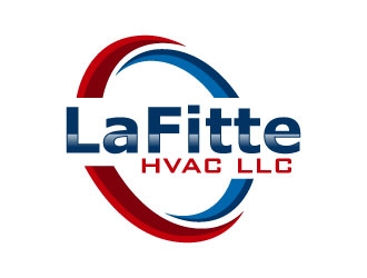 LaFitte HVAC LLC  logo design by desynergy