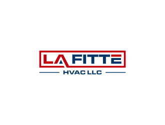LaFitte HVAC LLC  logo design by haidar