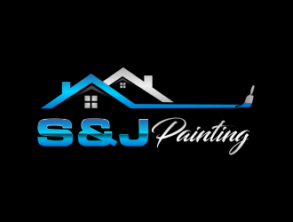 S&J Painting  logo design by sikas