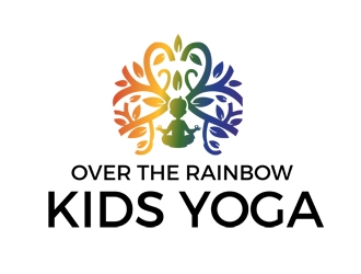 Over the Rainbow Kids Yoga logo design by samueljho