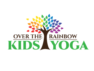 Over the Rainbow Kids Yoga logo design by suraj_greenweb