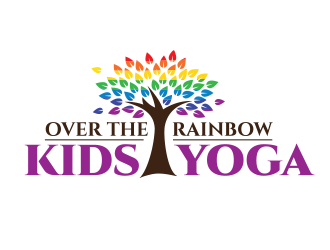 Over the Rainbow Kids Yoga logo design by suraj_greenweb