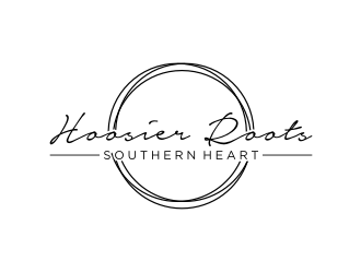 Hoosier Roots Southern Heart logo design by puthreeone