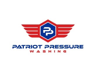Patriot Pressure Washing logo design by maserik