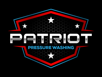 Patriot Pressure Washing logo design by pencilhand