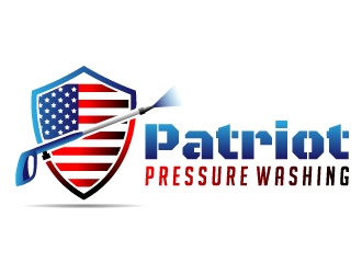 Patriot Pressure Washing logo design by Norsh