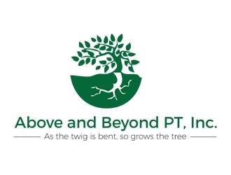 Above and Beyond PT, Inc. logo design by nikkl