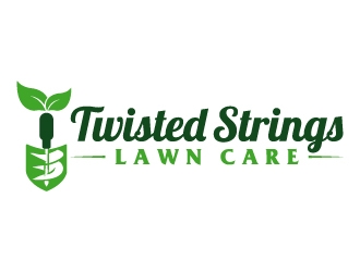 Twisted Strings Lawn Care logo design concepts #9