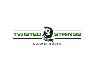 Twisted Strings Lawn Care logo design by Rizqy