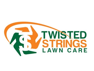 Twisted Strings Lawn Care logo design by creativemind01