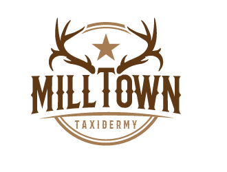 Milltown Taxidermy logo design by logy_d