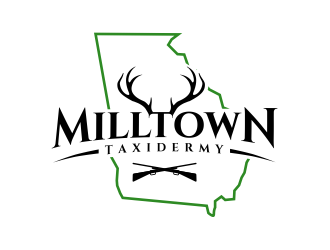 Milltown Taxidermy logo design by mutafailan